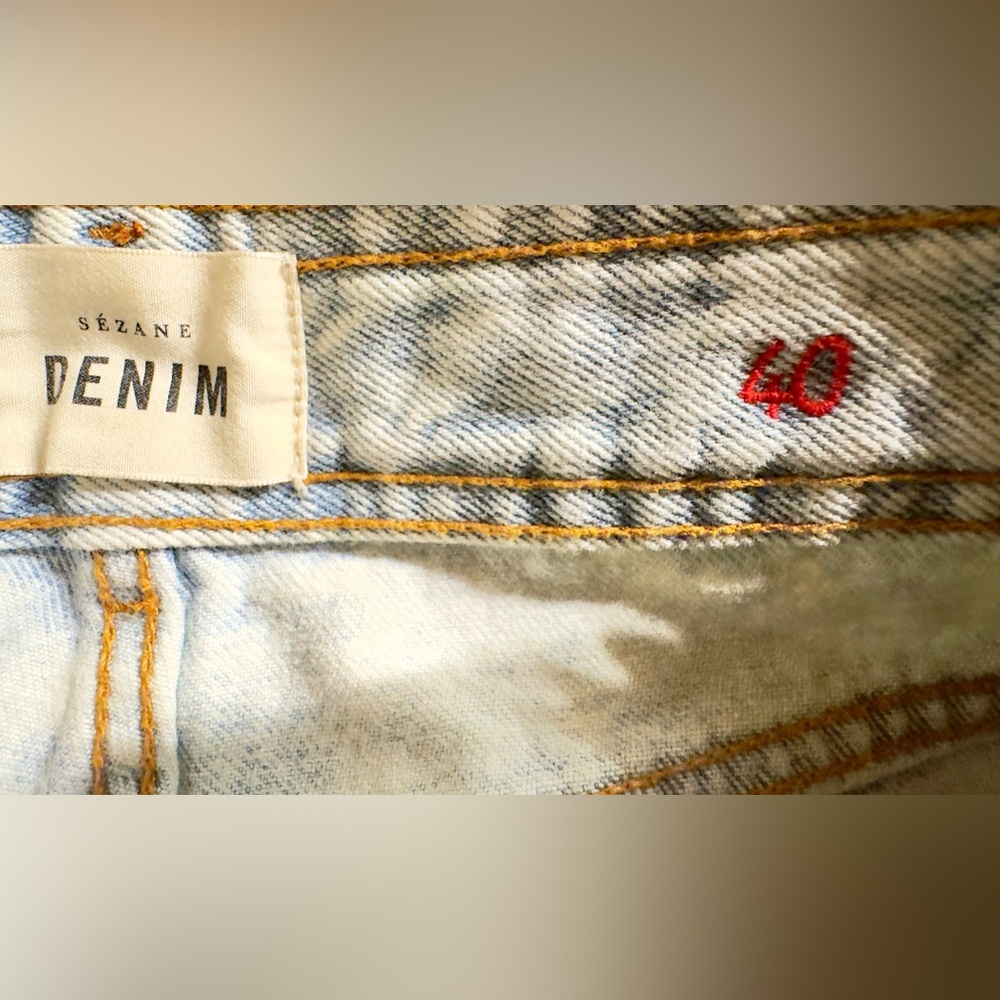 Sezane Le Crop Jeans size 28 - Picture 11 of 12